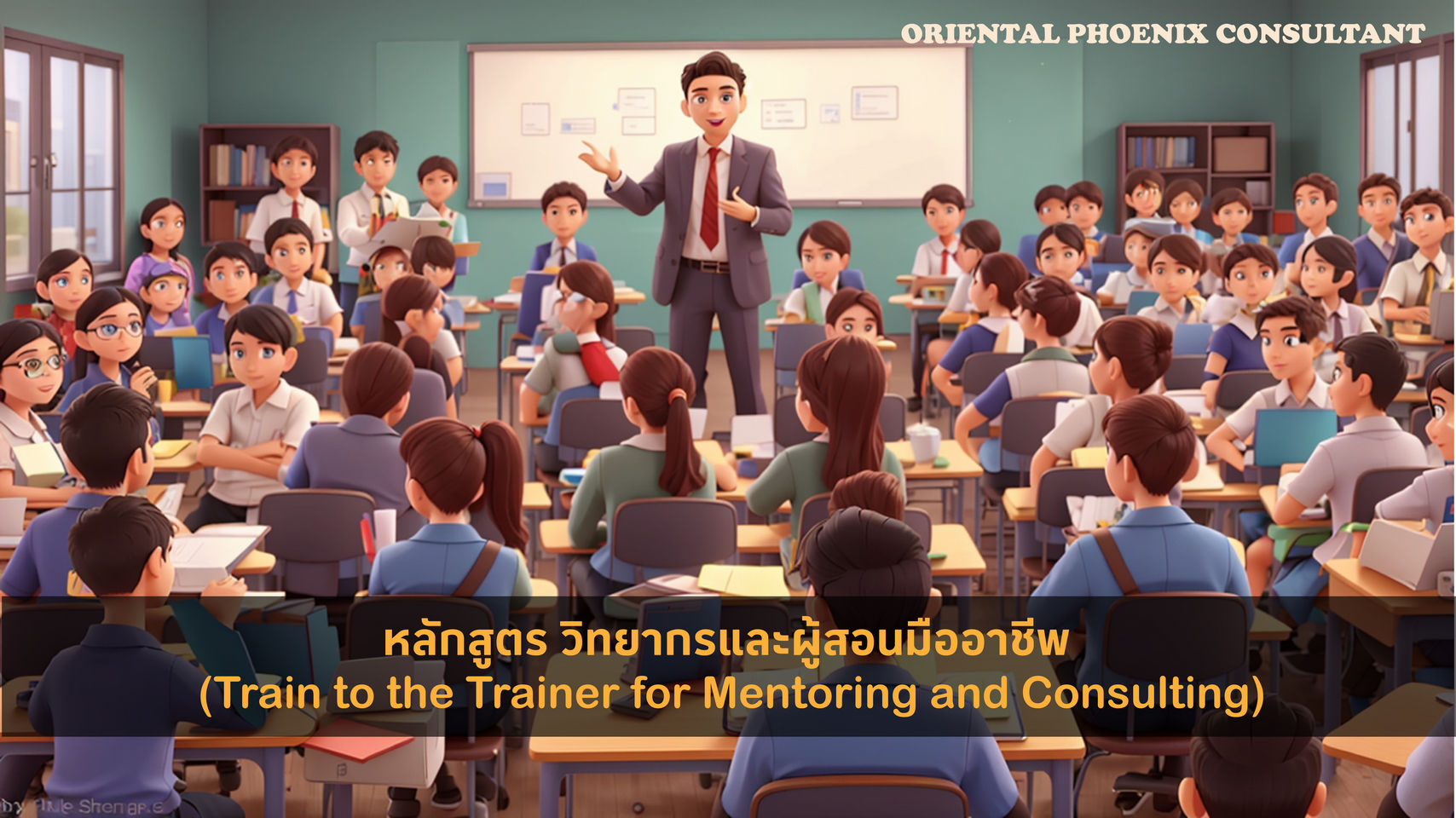 วิทยากรและผู้สอนมืออาชีพ (Train to the Trainer for Mentoring & Consulting)
