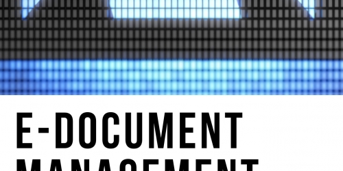 การบริหารและจัดเก็บเอกสาร ในรูปแบบดิจิทัล ตามมาตรฐานสากล (E-Document Management for ISO Standard)