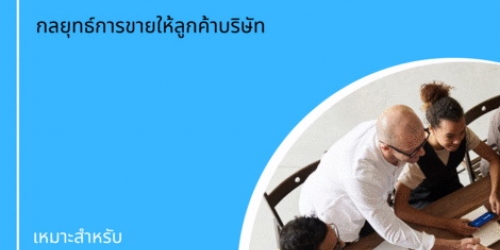 กลยุทธ์การขายให้ลูกค้าบริษัท (Business Selling Strategies)
