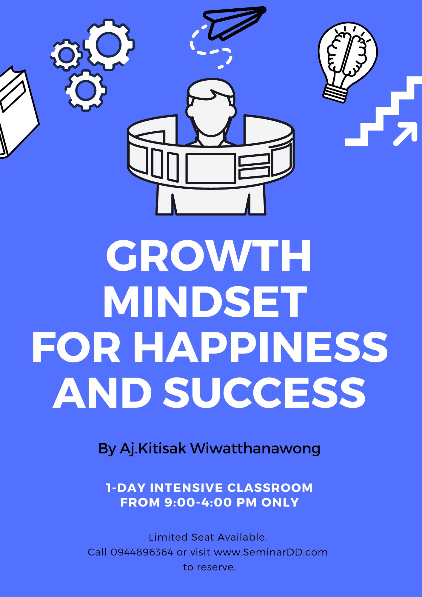 หลักสูตร - Growth Mindset For Happiness and Success”